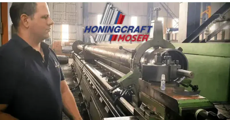 Huge Cylinder Barrel Machined At Honingcraft